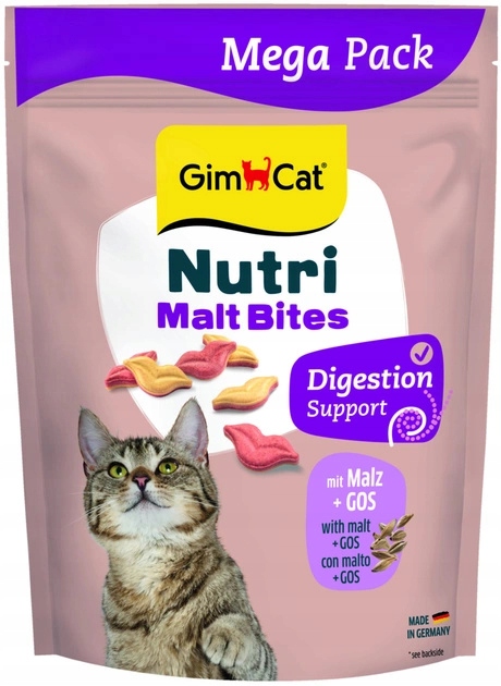 Levně Gimcat Nutri Malt Bites Odkladačový 425g