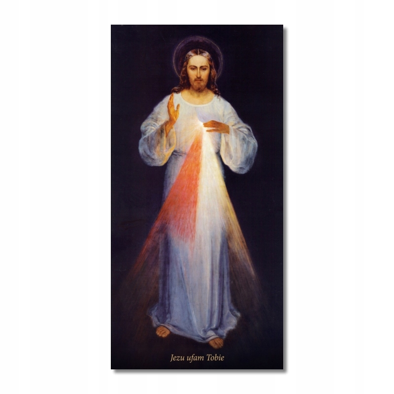 obraz Jezus Miłosierny Jezu Ufam Tobie E. Kazimierowskiego