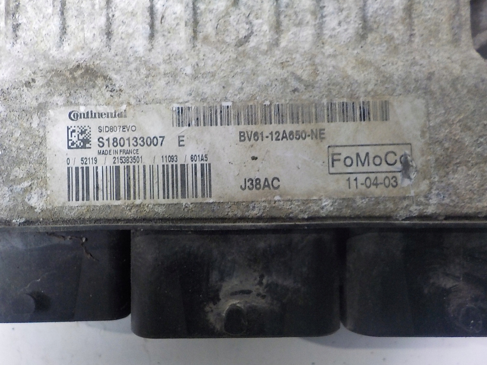 FORD Computer Bedienteil BV61-12A650-NE S180133007E J38AC