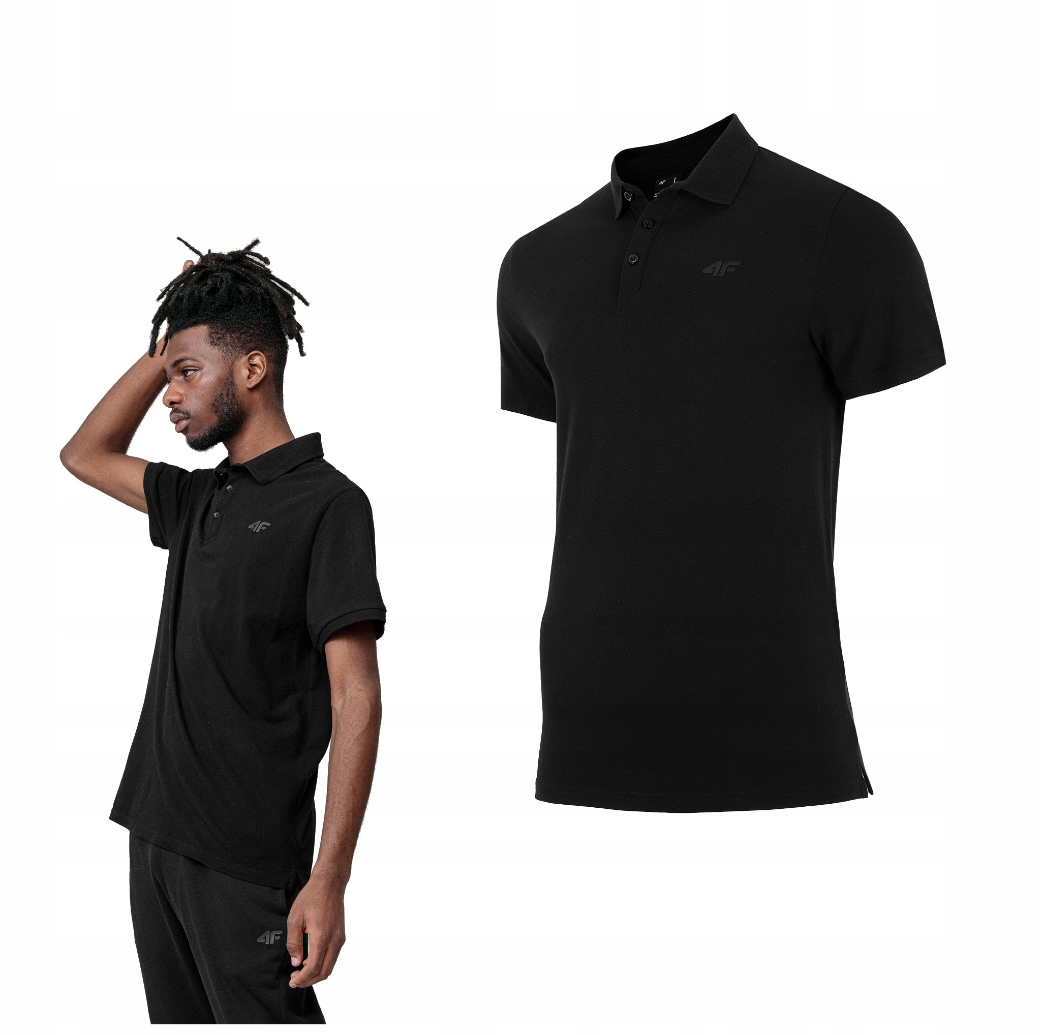 

4F Męska Koszulka Polo Bawełniana 3XL TSM356