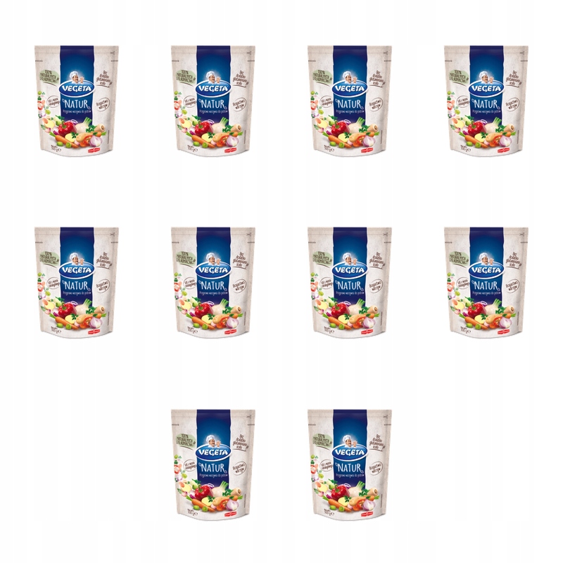 Vegeta Natur Zeleninová směs Koření bez glutaminátu sodného 300 g X10