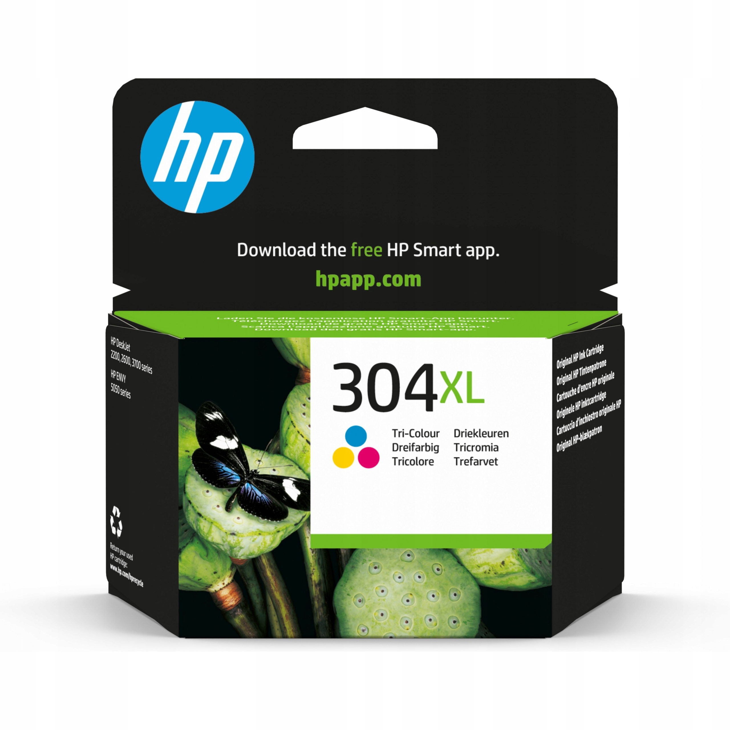 Hp Tinte 304XL Wysoka wydajność 7ml 300 stron Cmy