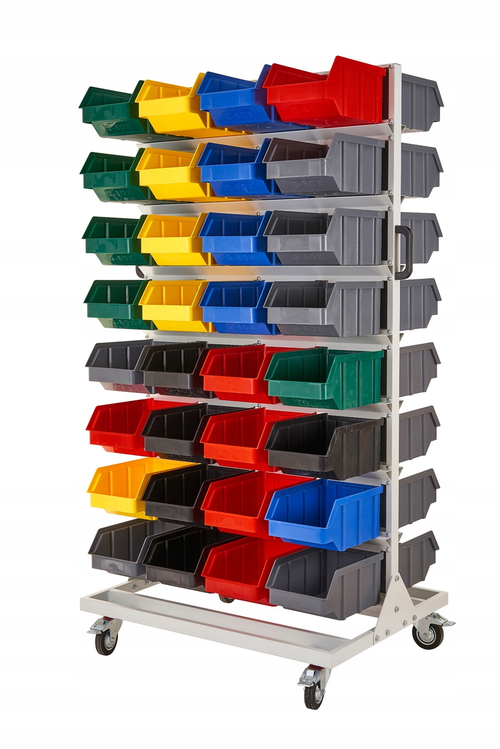 REGAL WARSZTATOWY JEZDNY RJ 00080 Z POJEMNIKAMI