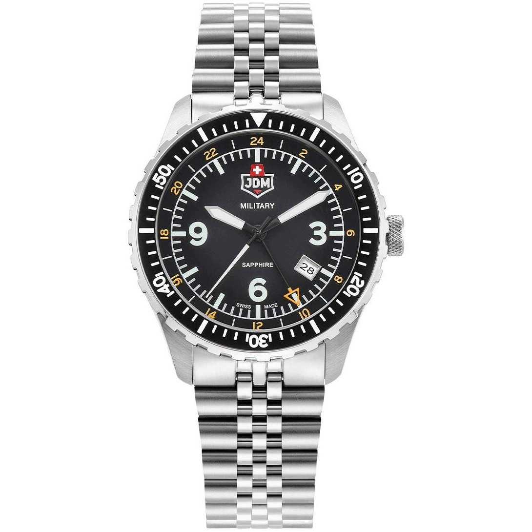 Zegarek Męski Jdm Military JDM-WG028-03 srebrny