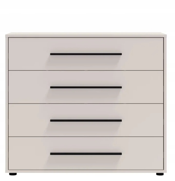 Komoda 4SZ FERANO 98,8x87,2x40 - CASHMERE / KASZMIR