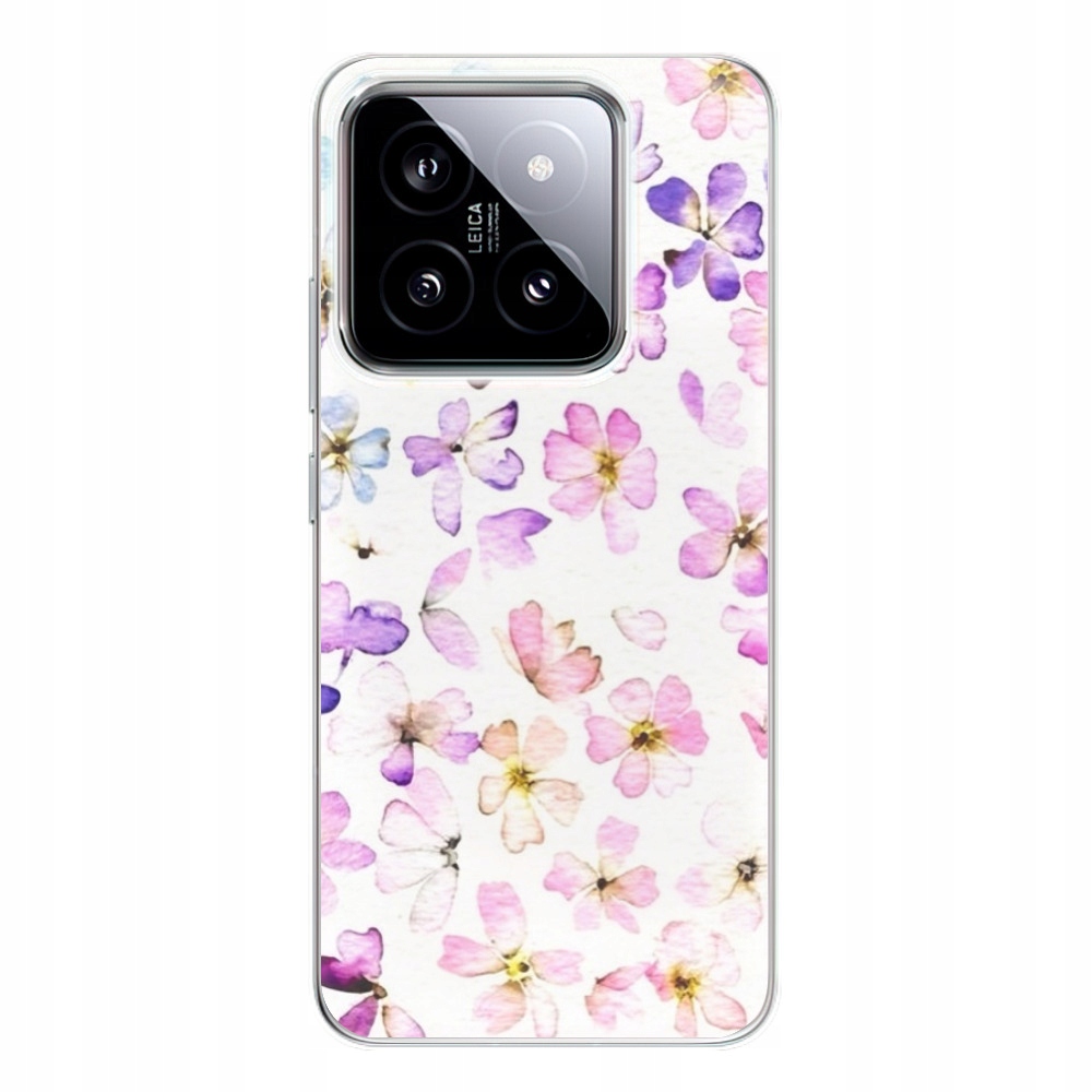 Silikonowe etui iSaprio Wildflowers do Xiaomi 14