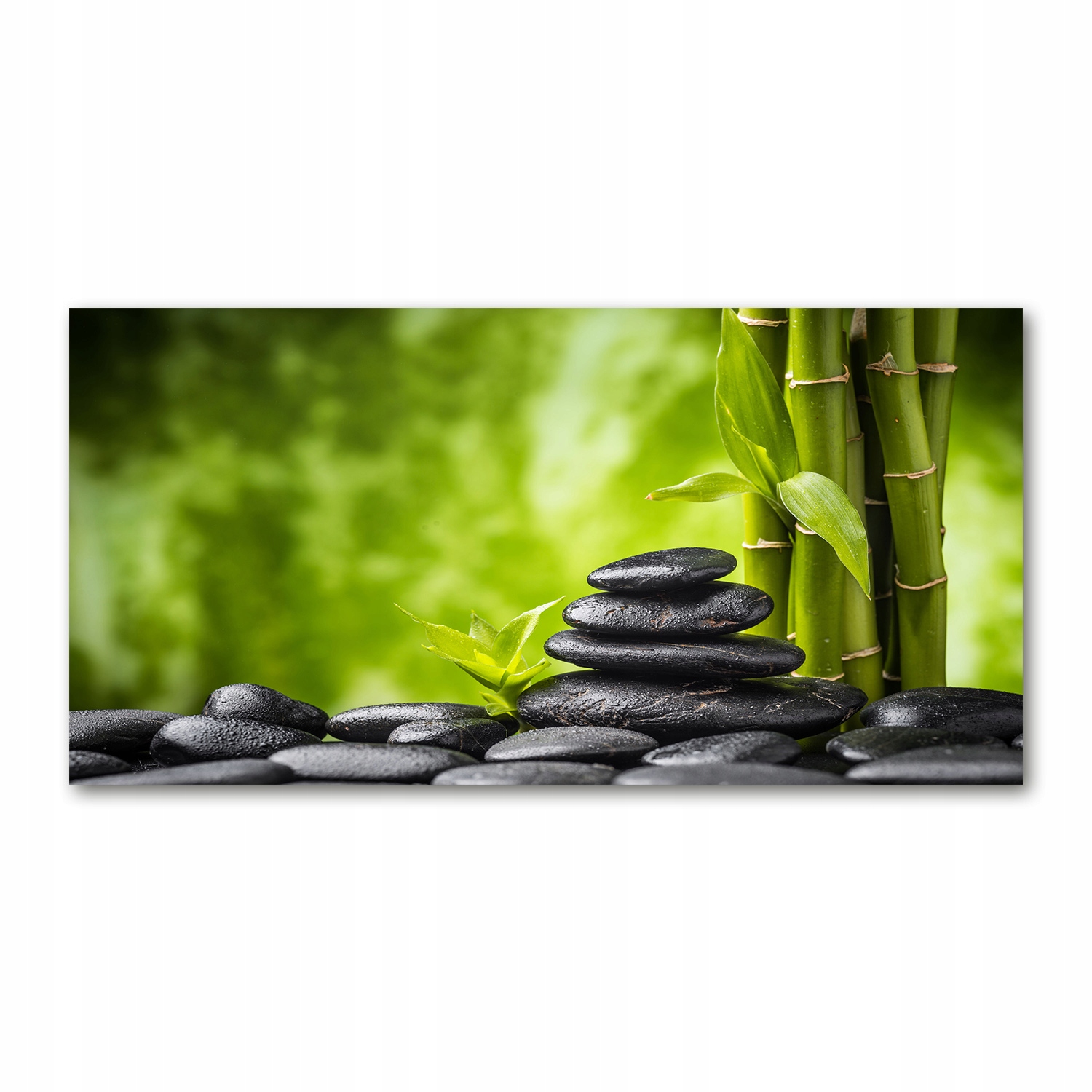 

Foto obraz szkło hartowane Kamienie zen 140x70