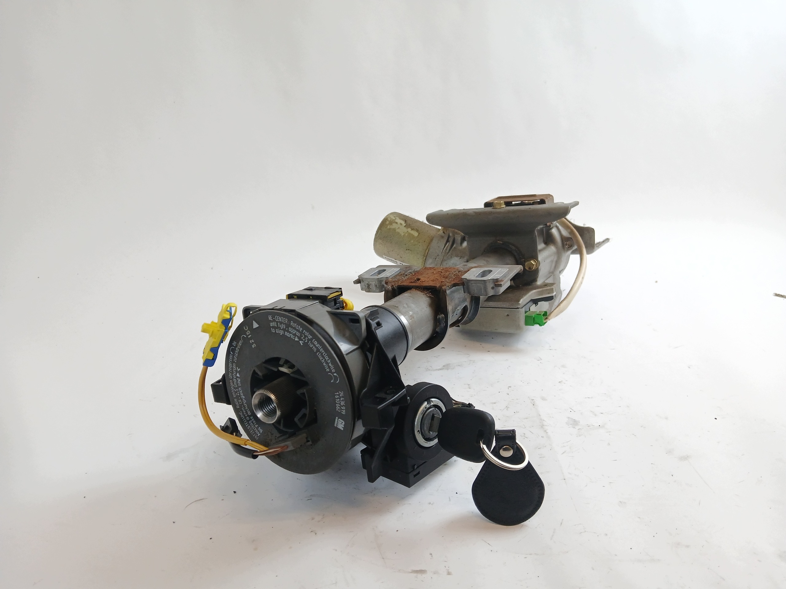 OPEL AGILA A steering wheel rod control 38720-83E40 48200-83E64