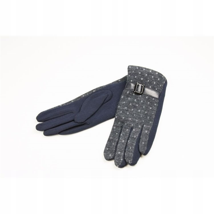 RĘKAWICZKI Z KLAMERKĄ GRANATOWE REK16, Rozmiar: XL Rozmiar XL