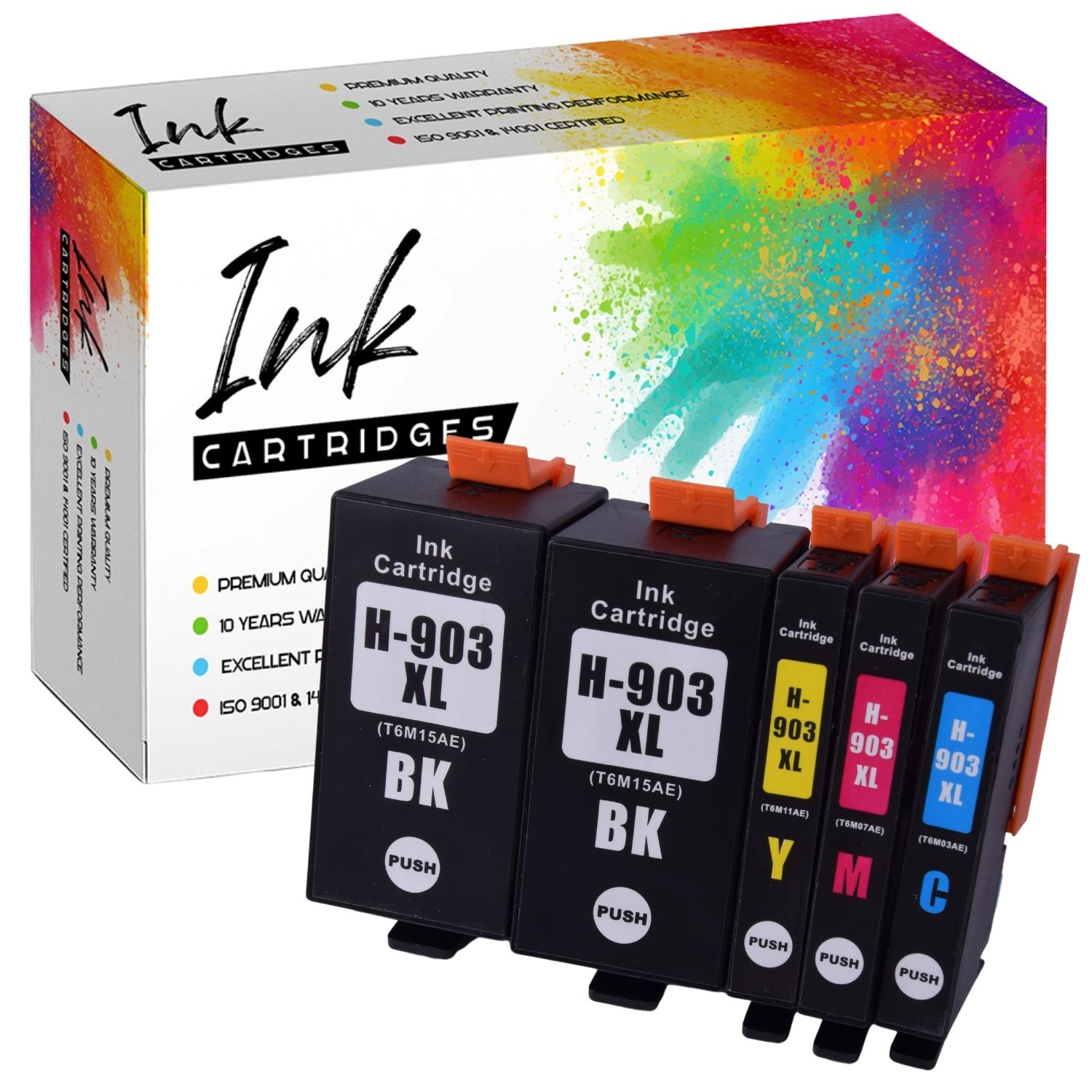 

5x Tusz do Hp 903 XL Officejet 6900 6950 6960 6970