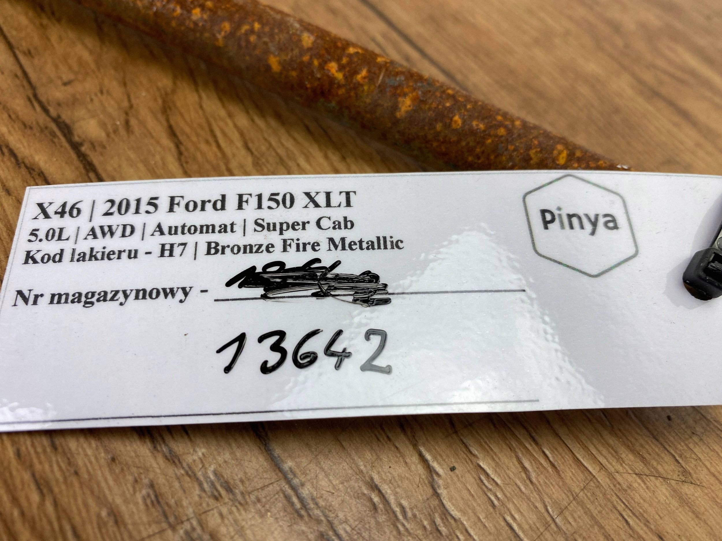 lock with key do der Räder Ford F150 2015+