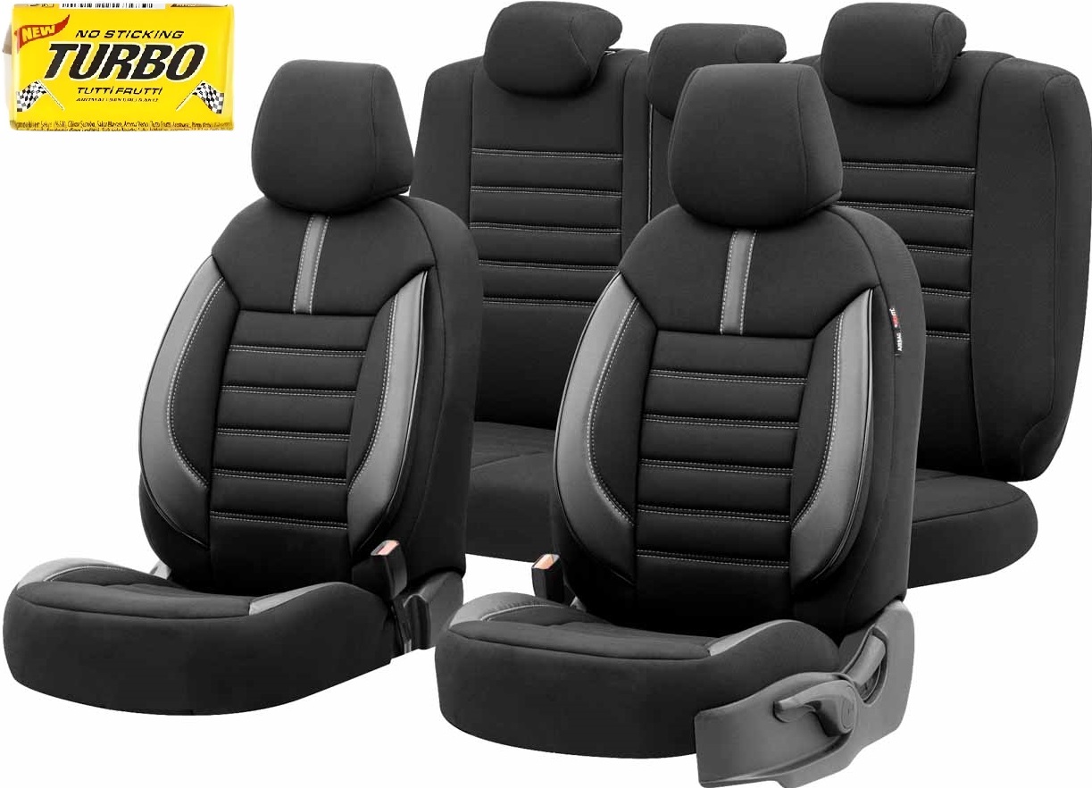 Pokrowce Samochodowe Na Fotele Do Samochodu Otom Limited 102 Czarno Szare