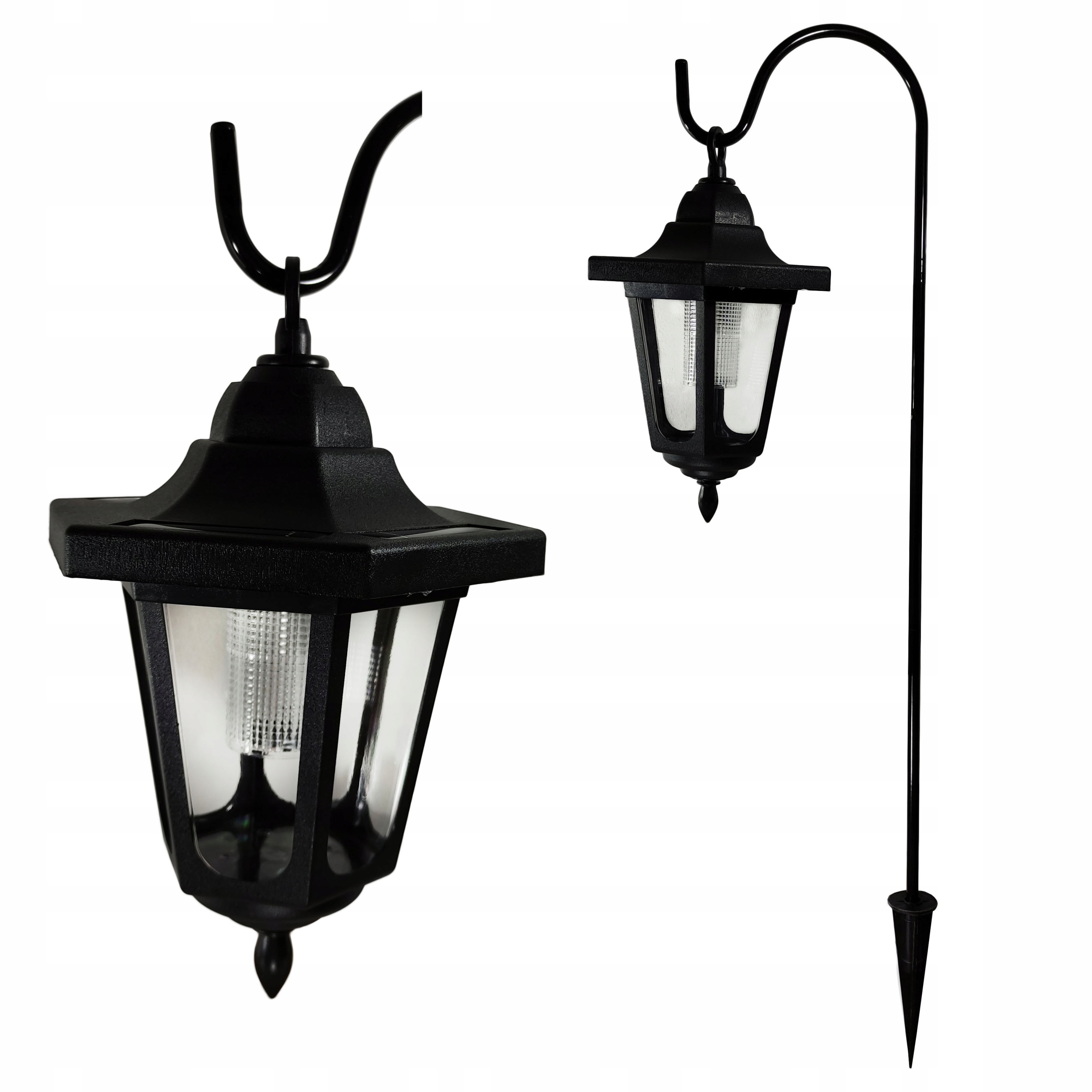 

Lampa Ogrodowa Solarna Led Latarenka Wisząca 70 CM
