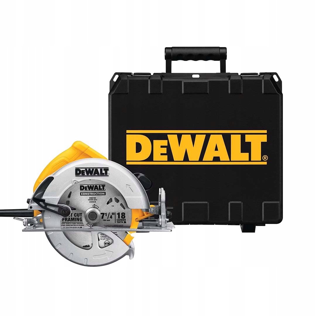 Piła Tarczowa 1600W 190MM Pilarka Walizka Dewalt DWE575K