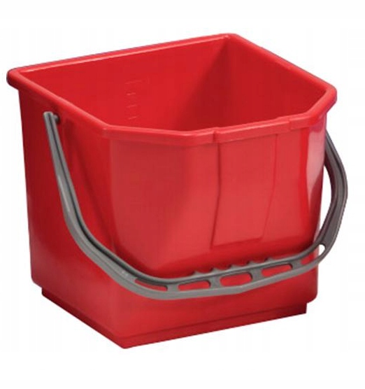 

Wiadro Do wózka Serwisowego Orde 25L Czerwone