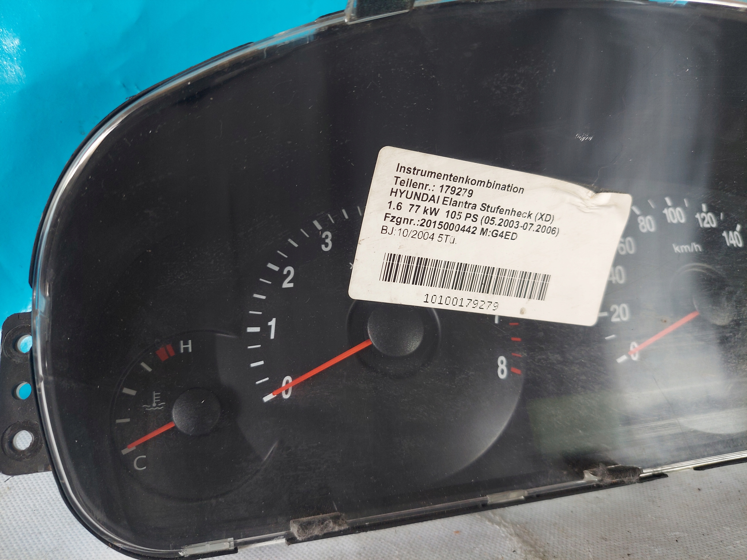 dials clock HYUNDAI ELANTRA XD 1.6 B 94016-2D200