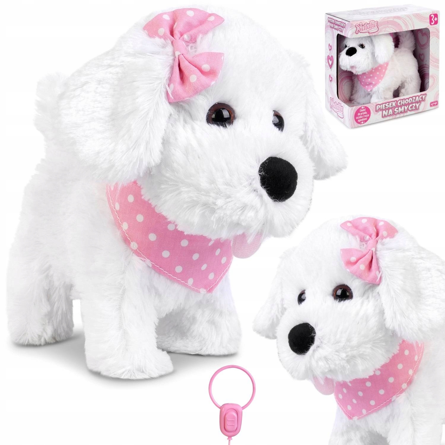 

Piesek Interaktywny Chodzący Na Smyczy Natalia