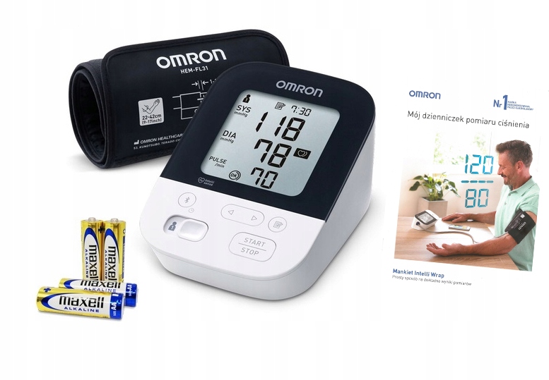 

Ciśnieniomierz Omron M4 Intelli It 22-42 Bluetooth