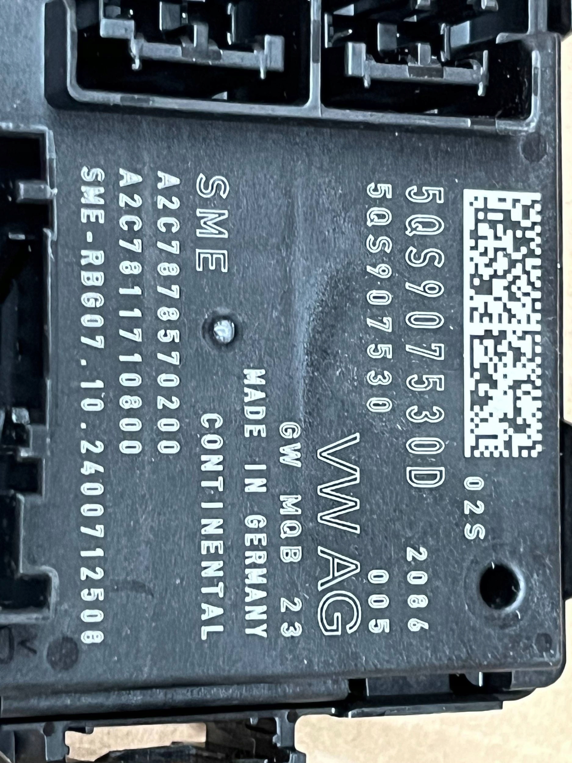 original module GATEWAY Audi A3 8Y 5QS907530D !J