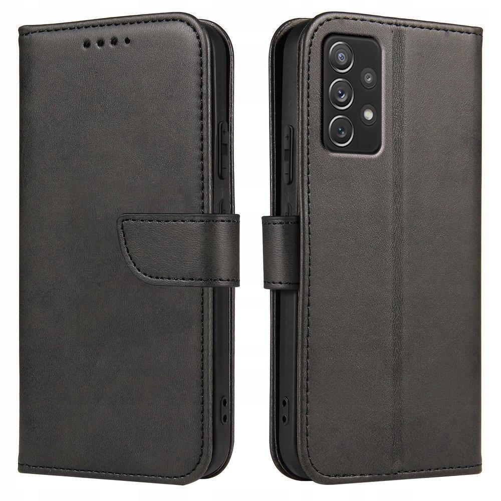 

Etui Skórzane Skin +Szkło do Samsung A52 A52s 5G