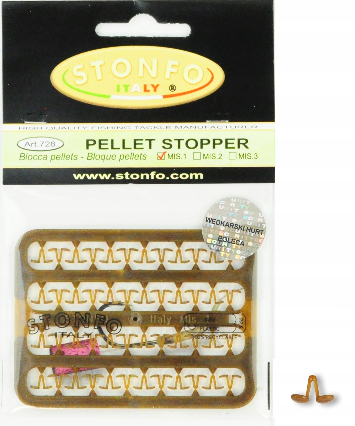 Stopery Do Pelletu Kulek Proteinowych Stonfo AS-728-1 Rozmiar 1