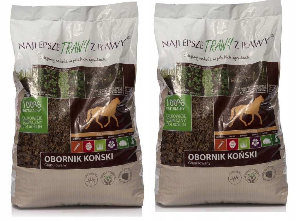 

Obornik Koński 100% Naturalny Granulowany 20L