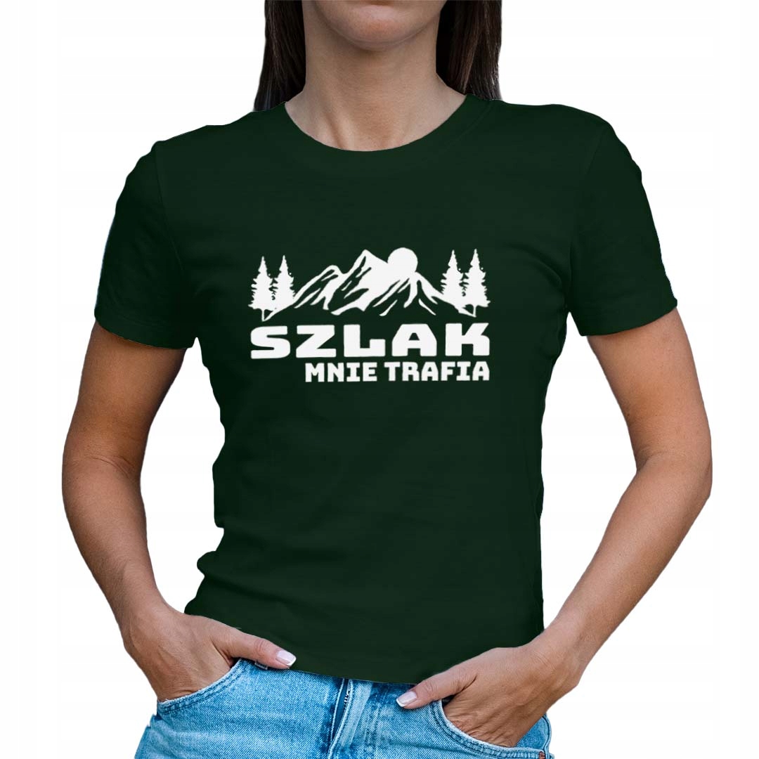 

T-shirt koszulka damska Góry, Szlak Mnie Trafia L