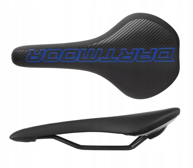 Siodło rowerowe DARTMOOR Arrow czarne/space blue
