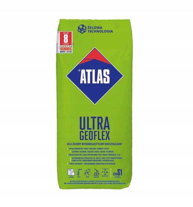 ATLAS GEOFLEX ULTRA GREEN 5 kg type C2TE S1