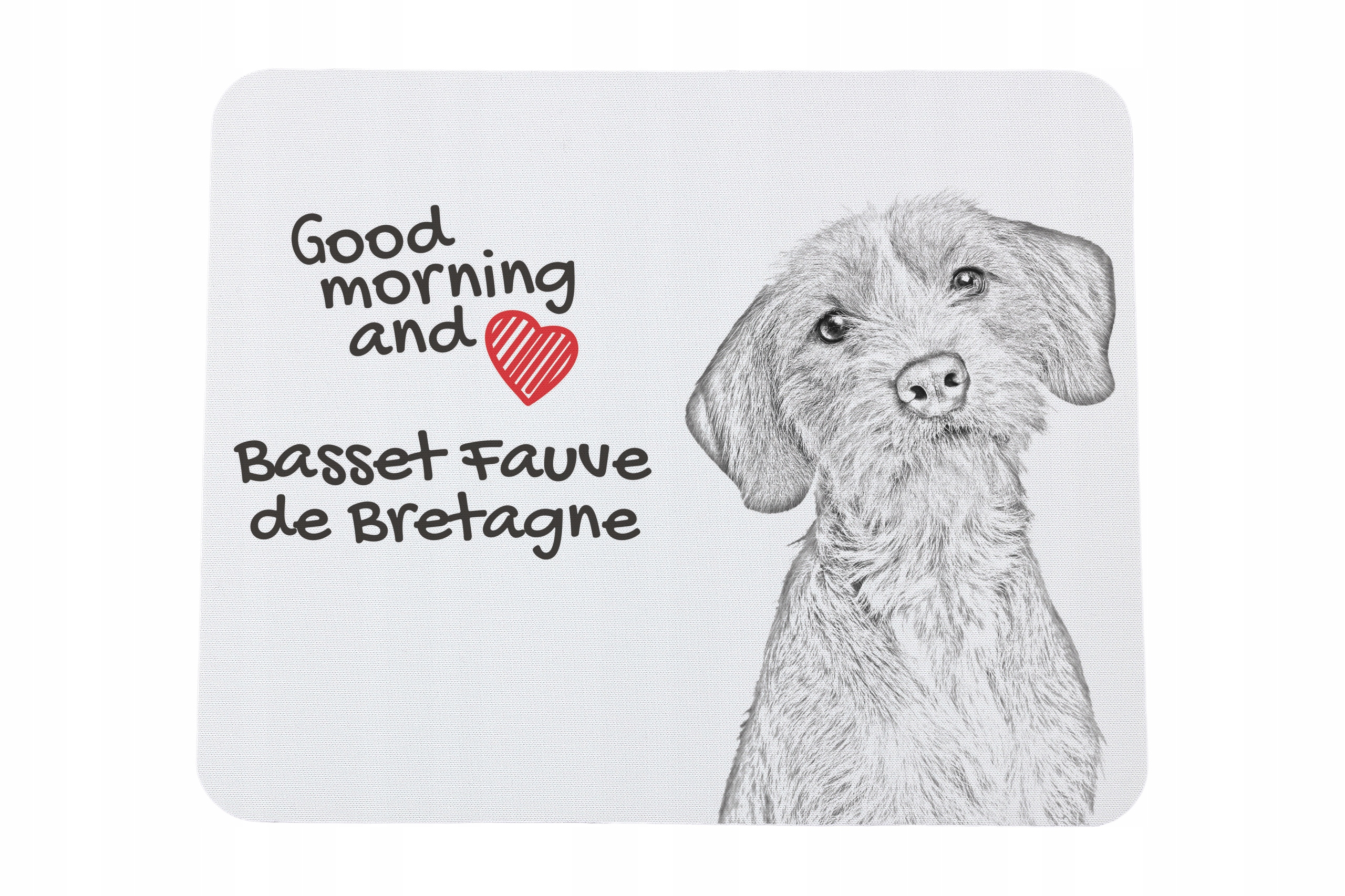 Basset bretoński, Basset Fauve de Bretagne podkładka pod myszkę z nadruki
