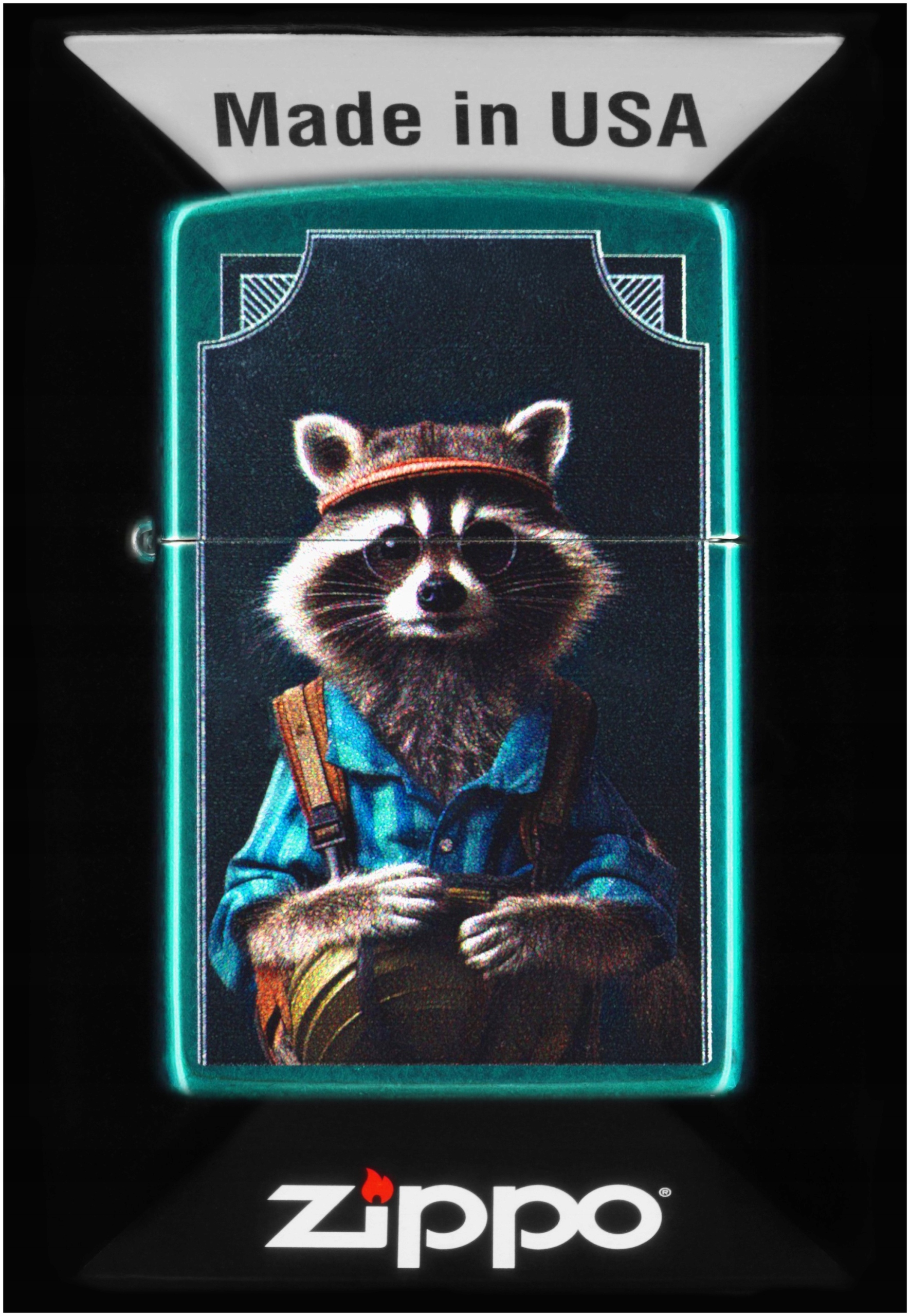 Zapalovač Zippo Raccon Hiker Design 60007739