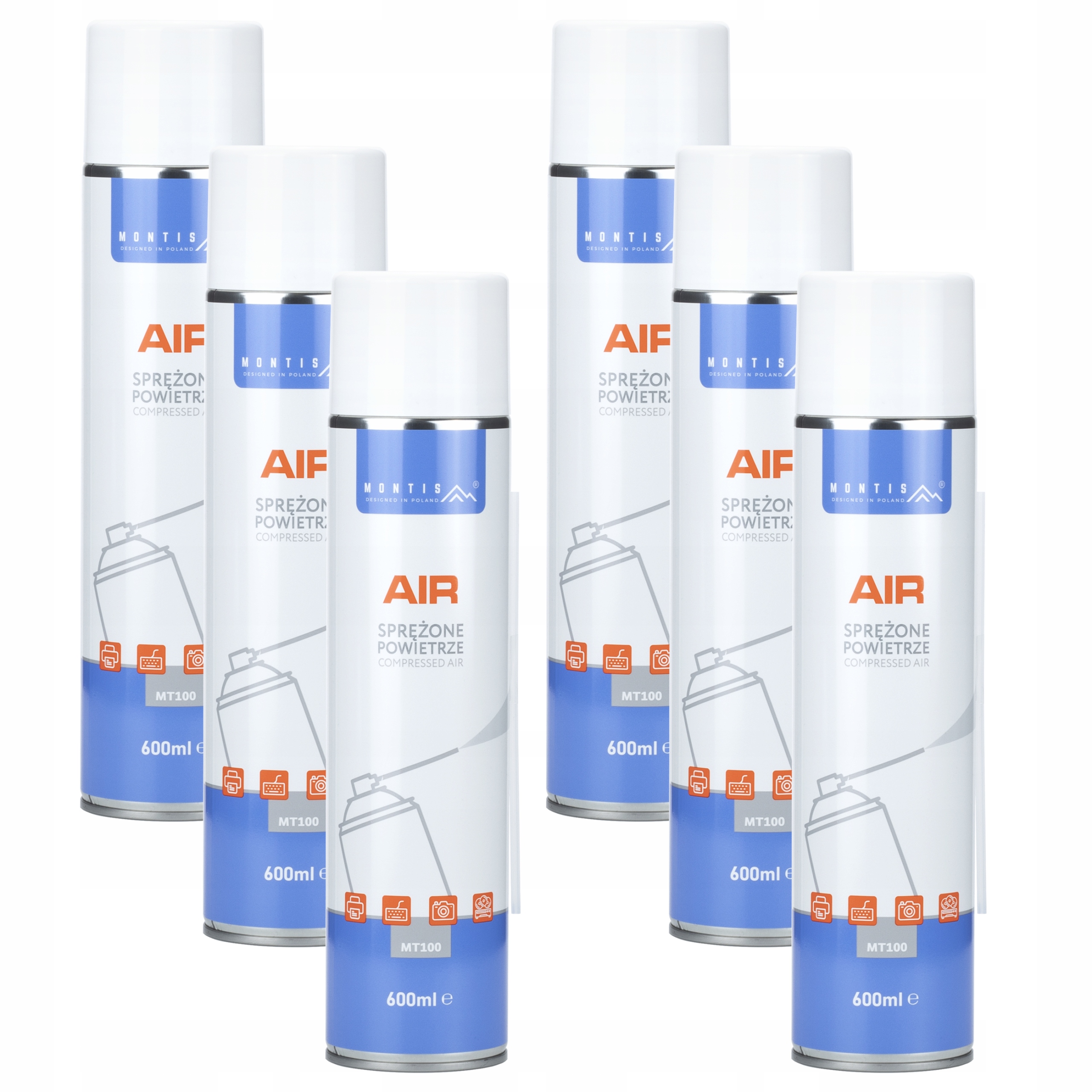 SPRĘŻONE POWIETRZE W PUSZCE 600ml WYDAJNE I MOCNE