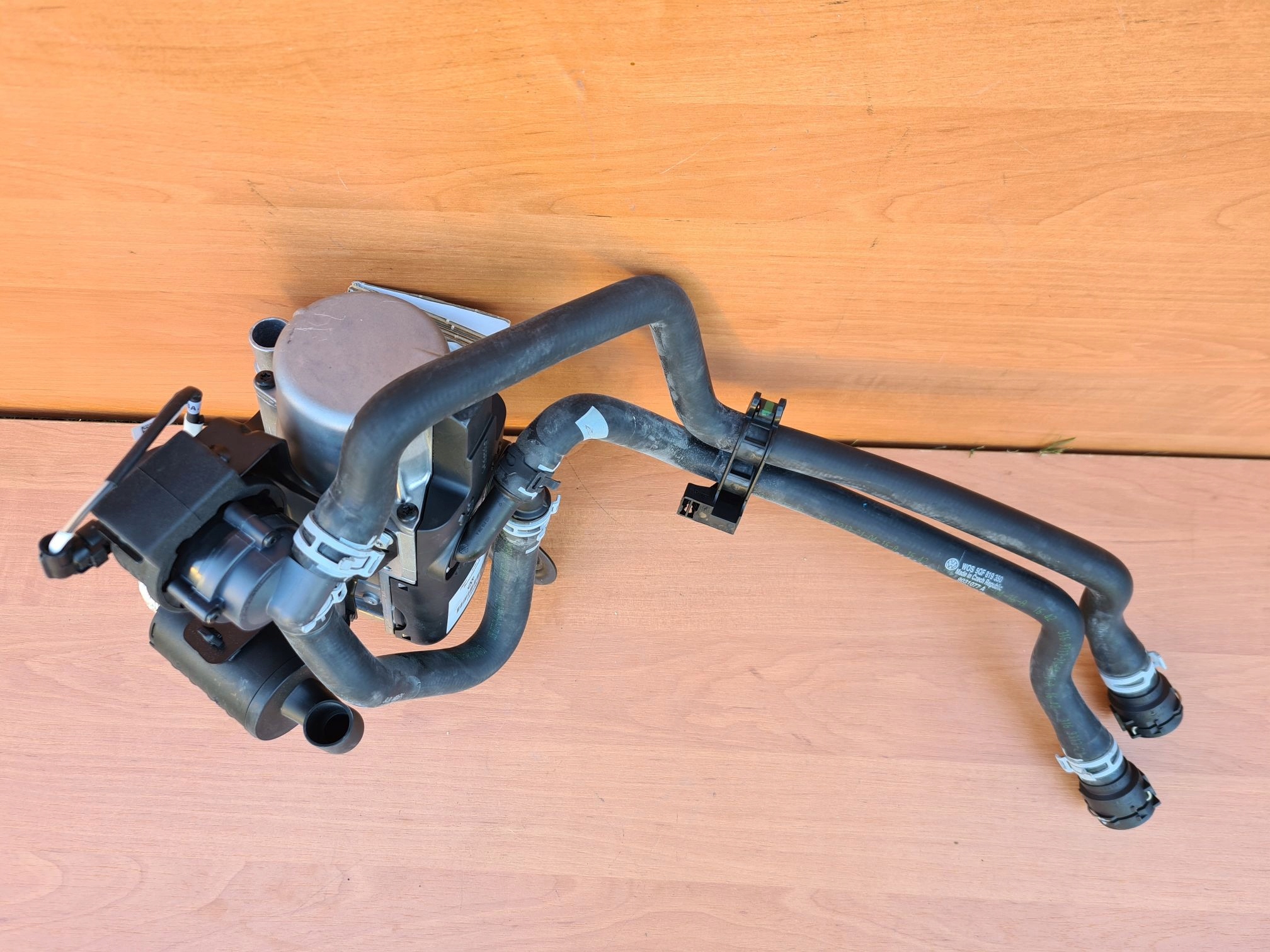 Webasto VW Tiguan II 5QF815005G Evo Komplet Diesel Jakość części (zgodnie z GVO) Q - oryginał z logo producenta części (OEM, OES)