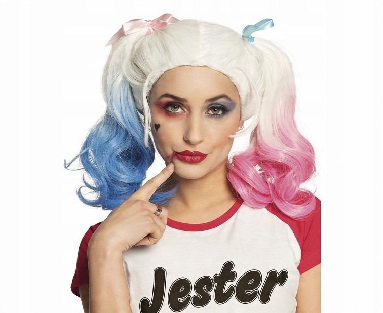 

Peruka Harley Quinn Joker Halloween party Klaun