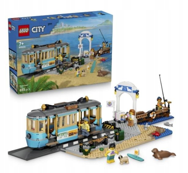 Lego(r) City 60506 Tramvaj na pláži
