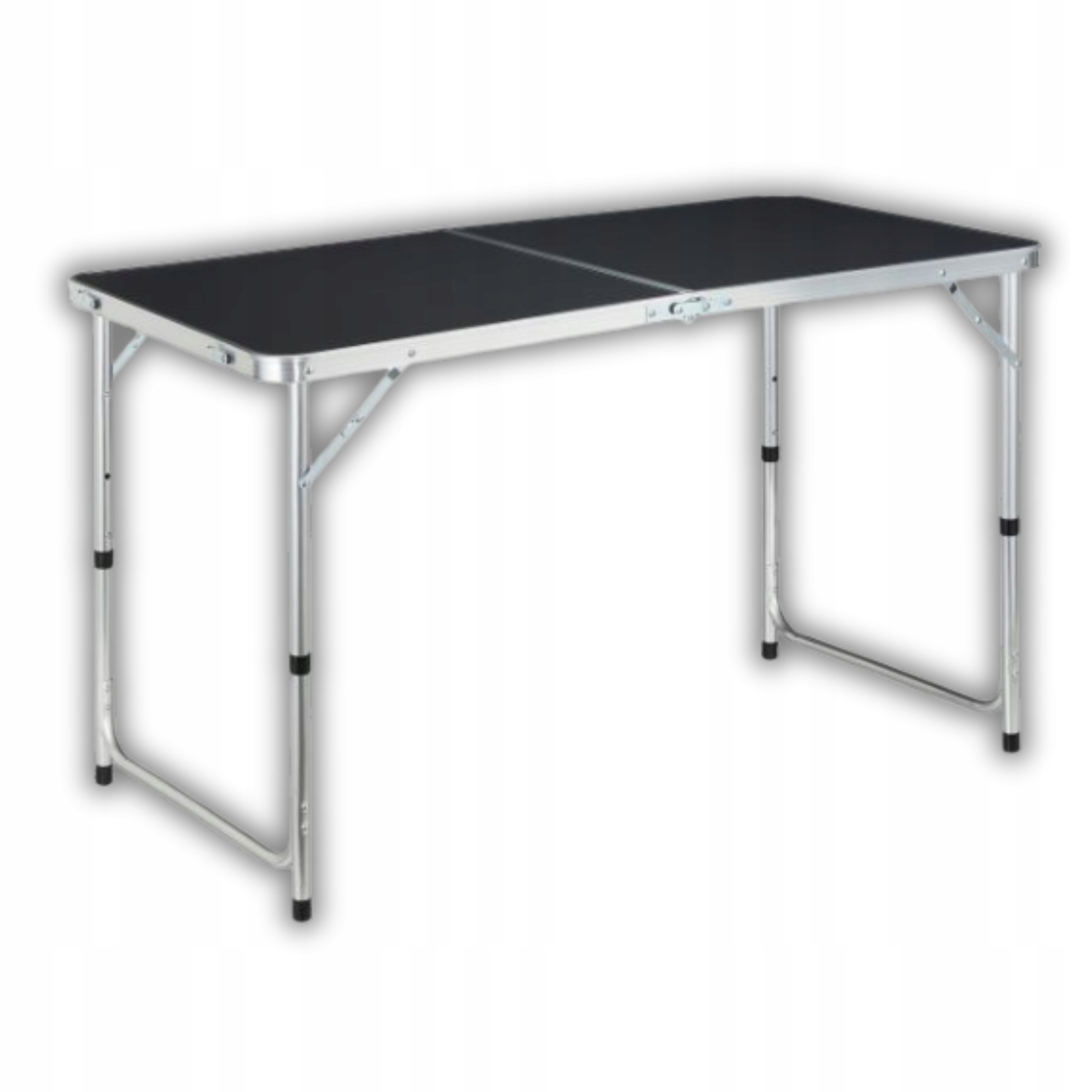Turistický stůl Kempingový skládací stůl 80x60 cm hliníkový pro 6 osob