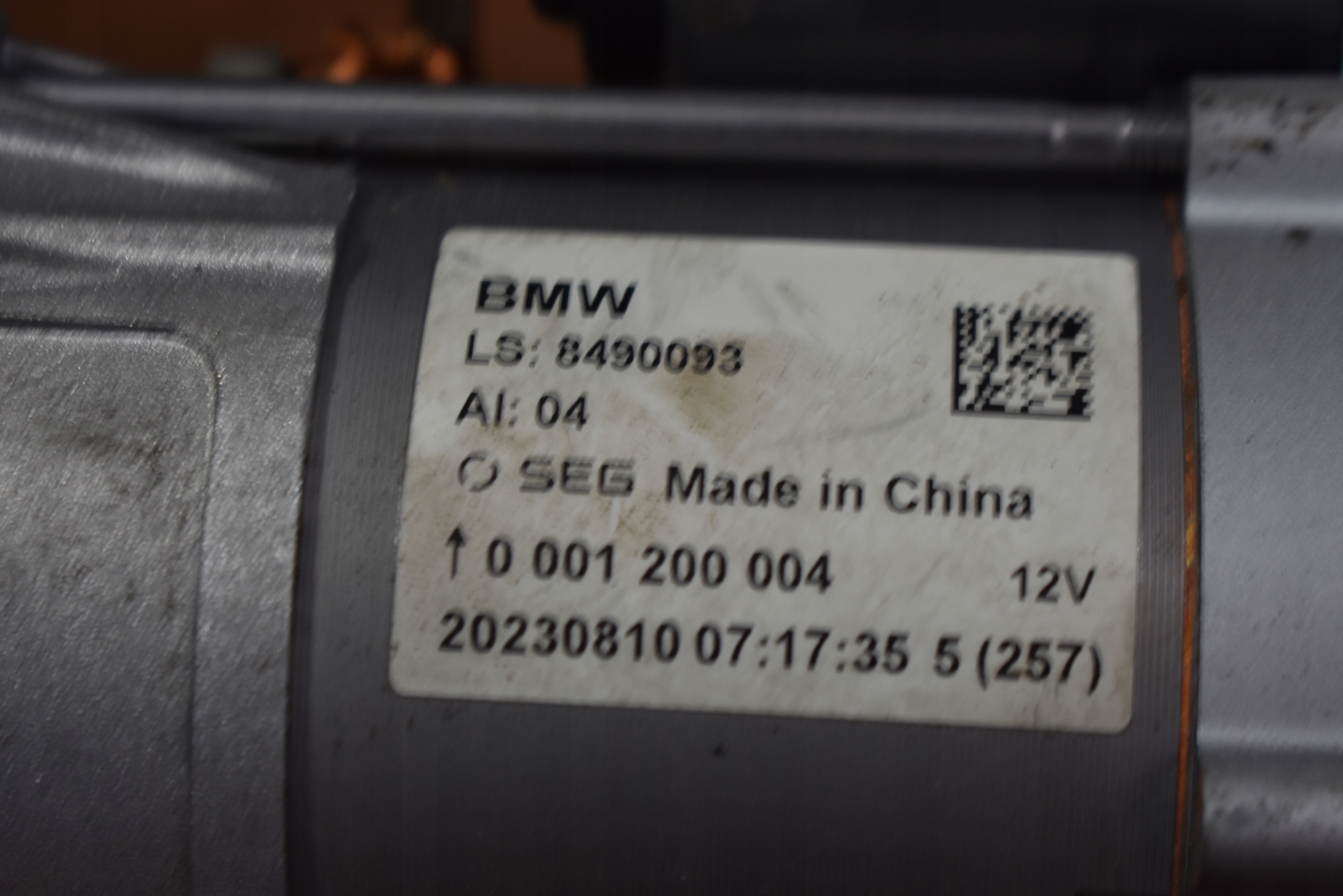 IDEALNY starter BMW 1