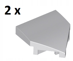 

Lego Light Bluish Gray Klin 2x2x2/3 66956 2szt