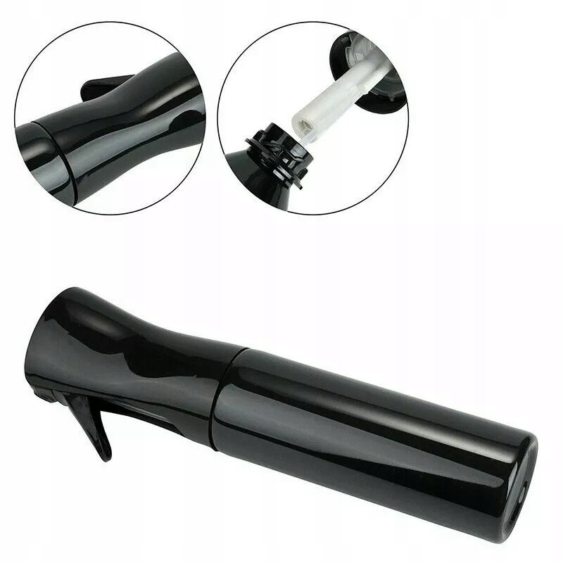 Rozpylacz fryzjerski Spryskiwacz Czarny 200 ml Marka Vanco