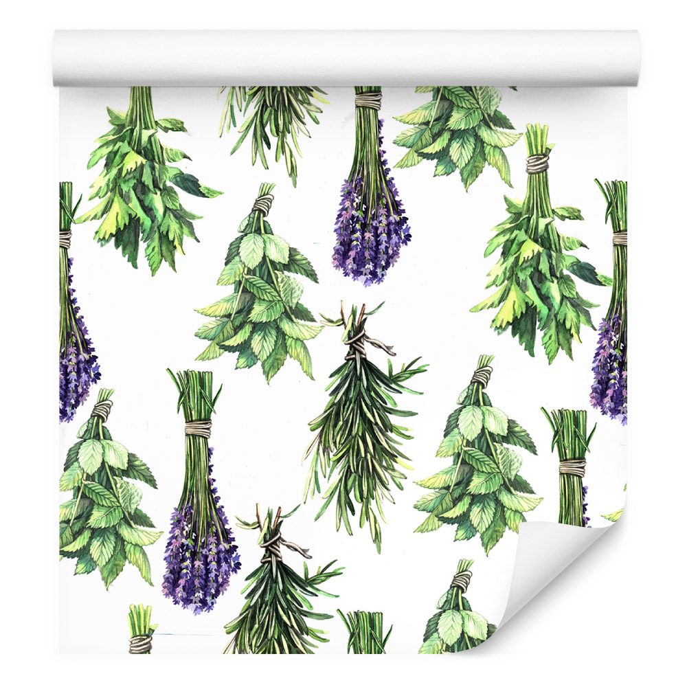 Tapeta na zeď do jídelny levandule květiny rostliny