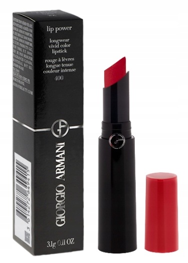 Giorgio Armani Lip Power 400 pomadka do ust 3,1g oryginał