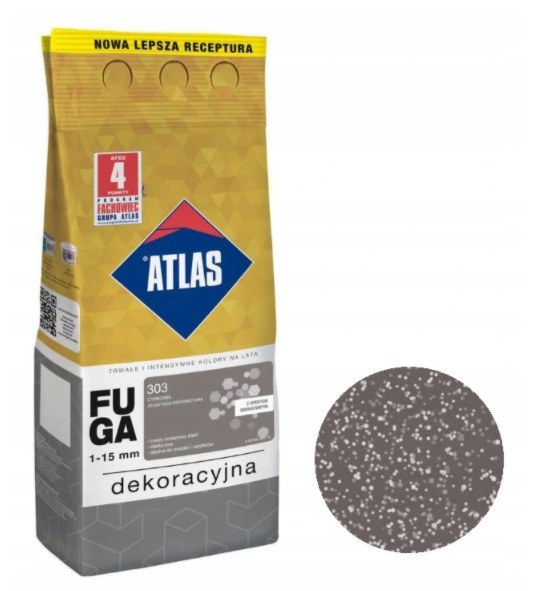 

Atlas Fuga Dekoracyjna Brokat 2kg 303 Cyrkonia