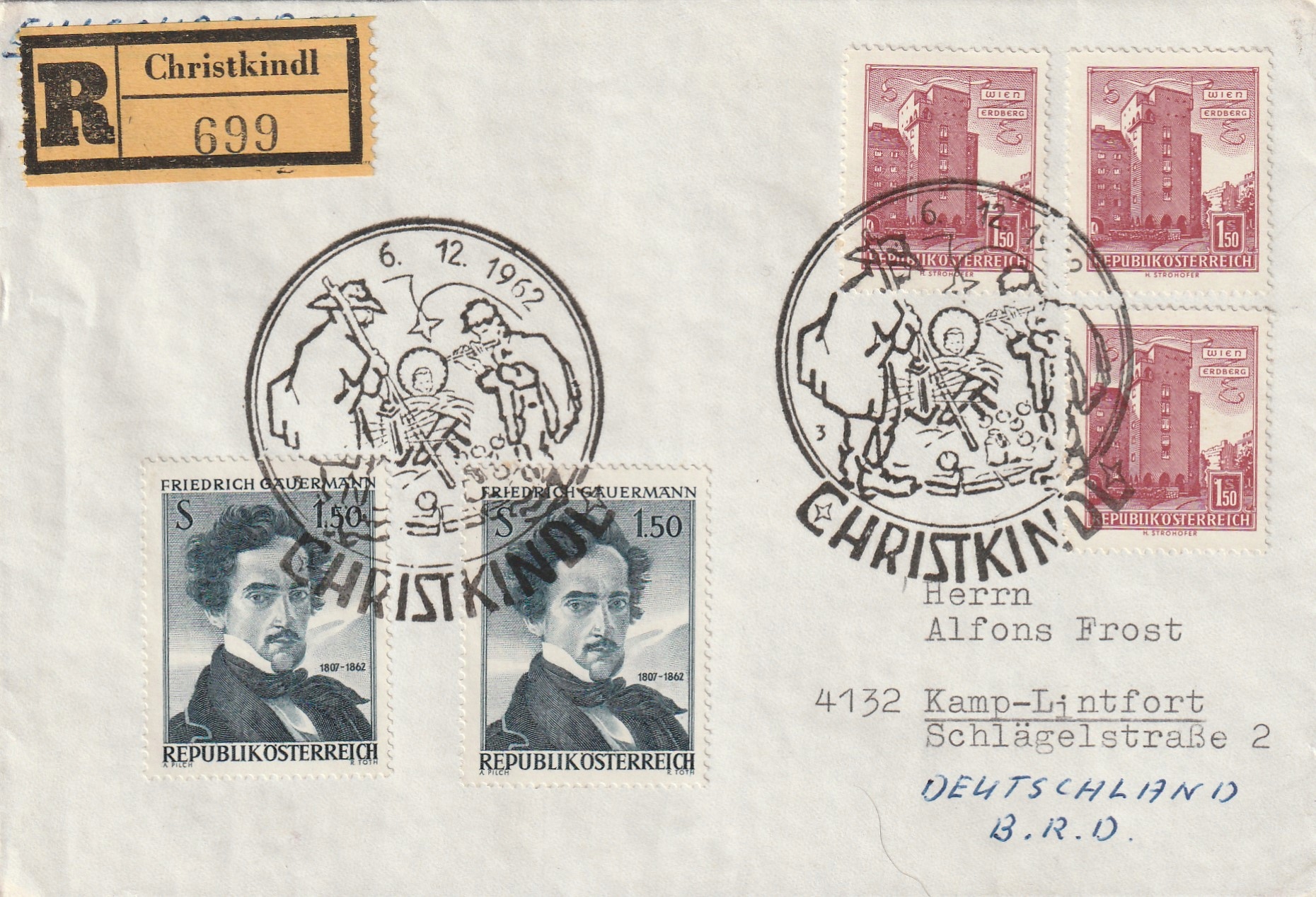 A 532. Austria z obiegu 1962.r
