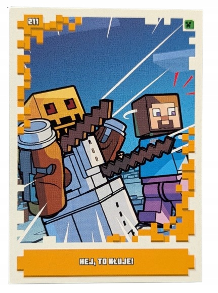 Karta Lego Minecraft Seria 1 Numer 211