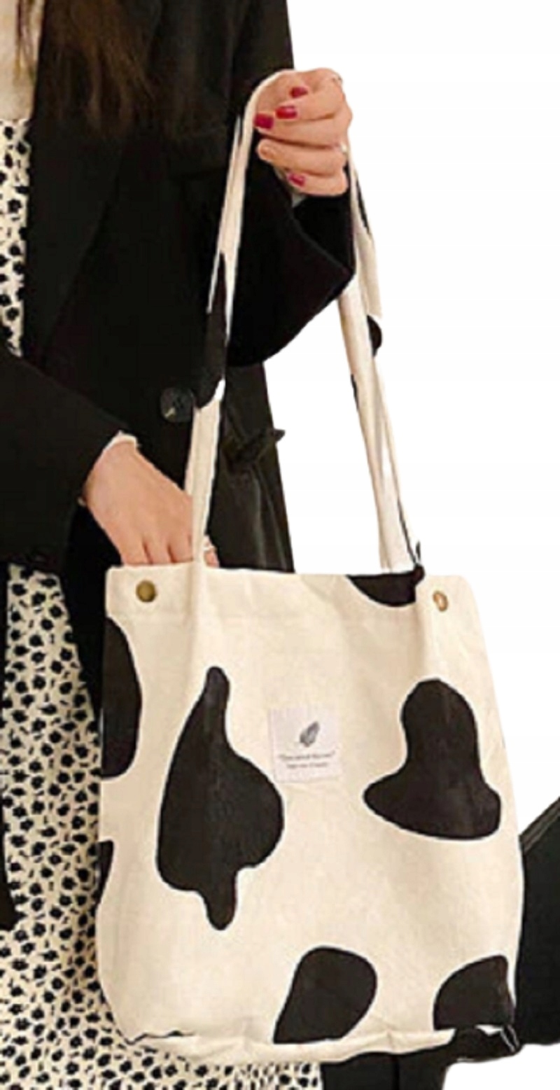 TOREBKA KROWA TORBA MIEJSKA NA RAMIE SZTRUKS