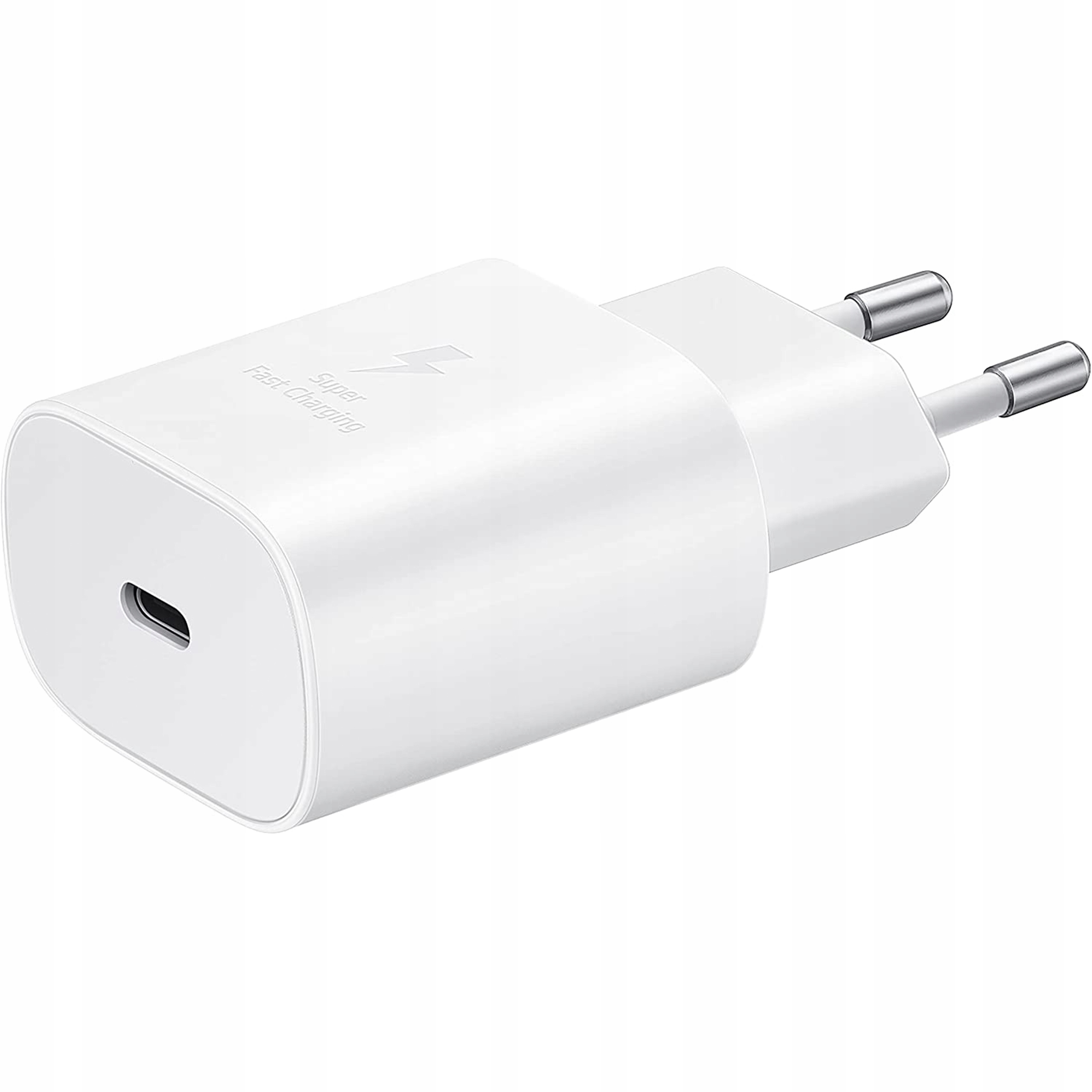 ORYGINALNA SZYBKA Ładowarka SAMSUNG Super Fast 25W USB-C + KABEL USB Typ C Prąd wyjściowy 3000 mA