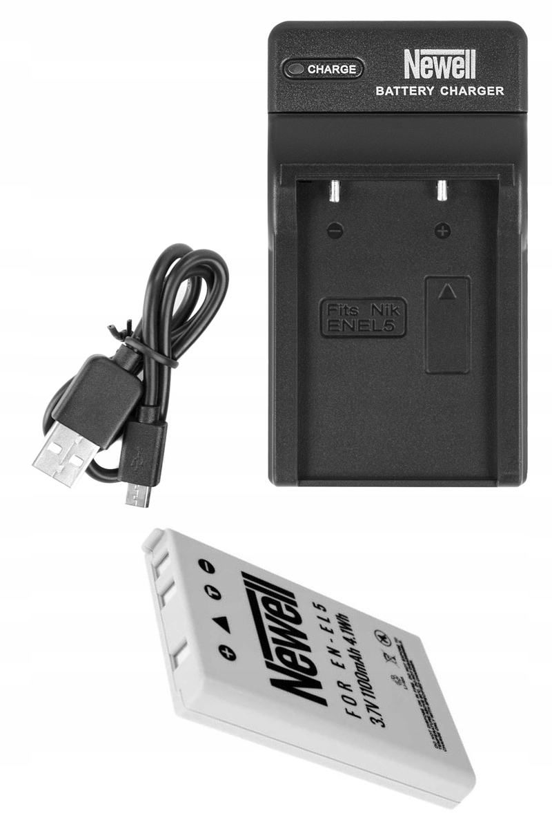 

Newell Ładowarka Usb+akumulator Do Nikon EN-EL5