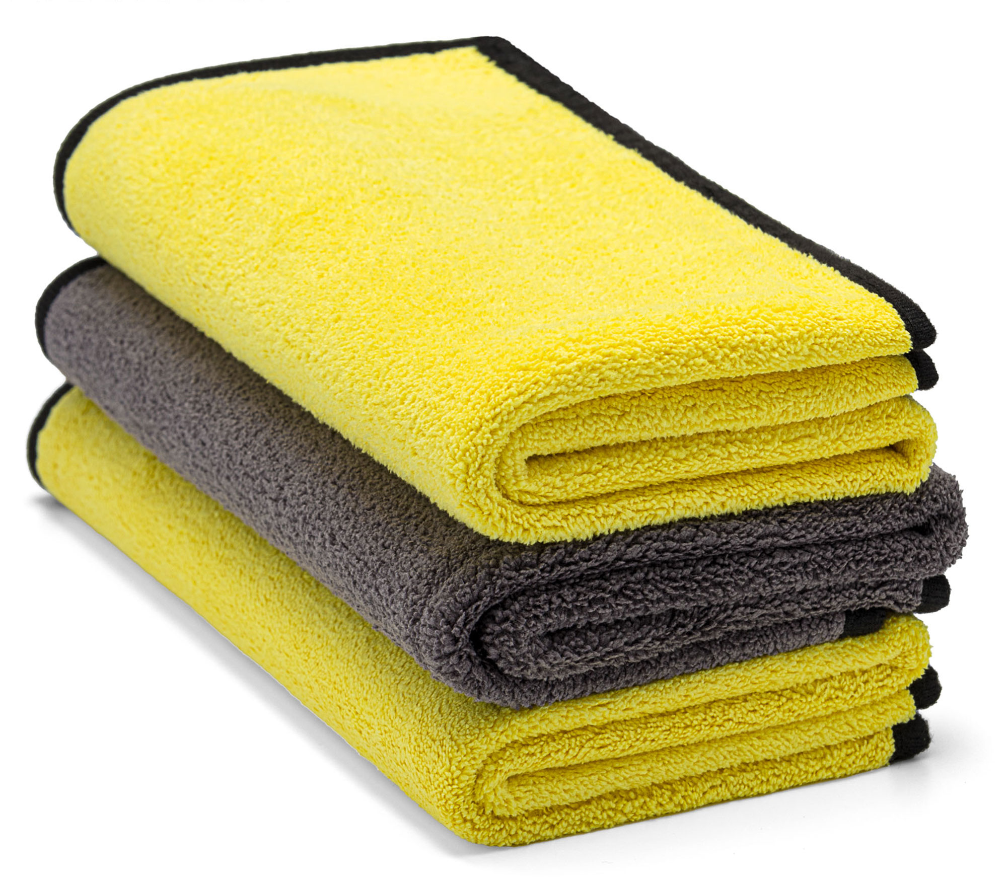 3x Ręcznik Mikrofibra do Osuszania Samochodu Auta Lakieru 40x40cm Chłonny