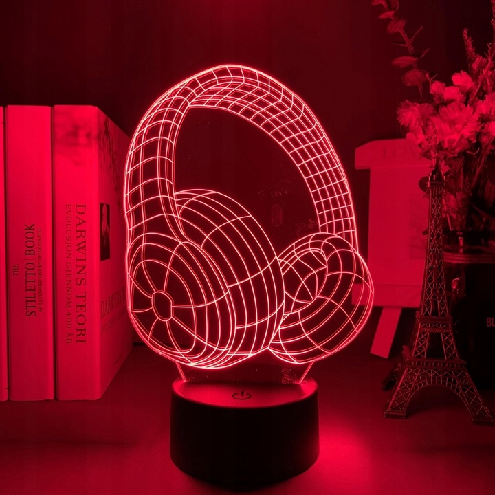 Lampka na biurko Słuchawki 16 kolorów LED PLEXIDO EAN (GTIN) 5905342868323