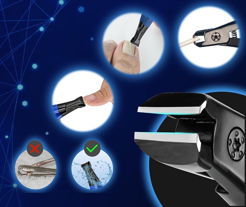 PROFESJONALNE OBCINACZKI DO PAZNOKCI dla Seniorów CĄŻKI TWARDYCH PAZNOKCI Marka inna marka